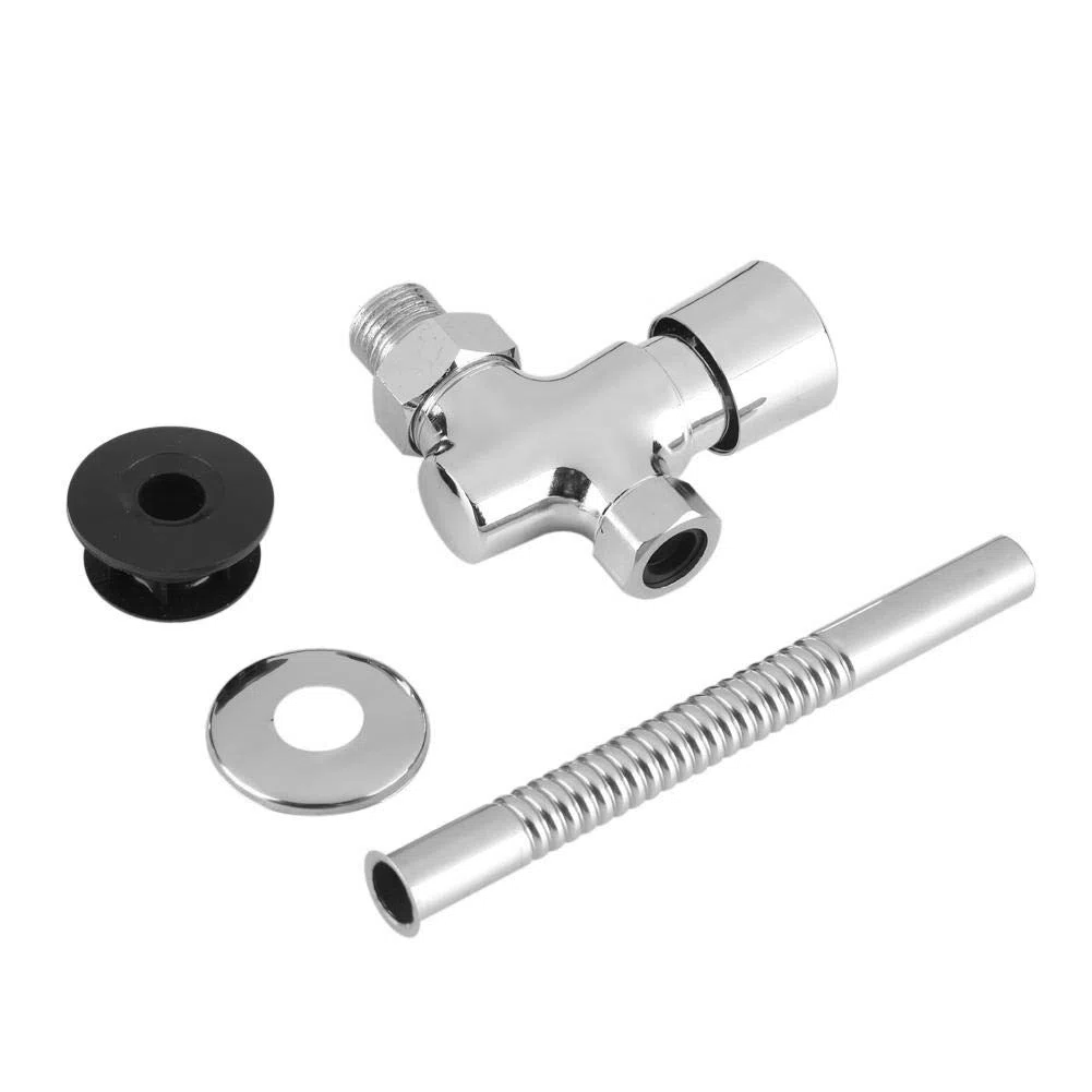 Valvola di Scarico per Orinatoio, 1/2 Pollice Valvola di Scarico Della Toilette in Lega di Zinco Orinatoio Valvola di Lavaggio Ritardo Manuale Arresto Automatico per Bagno WC