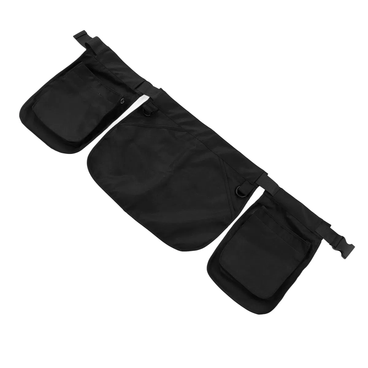 Borsa a grembiule in vita, con cintura in vita per attrezzi a più tasche con chiusura a zip, cintura multiuso regolabile per giardinaggio, escursioni e attività all’aperto