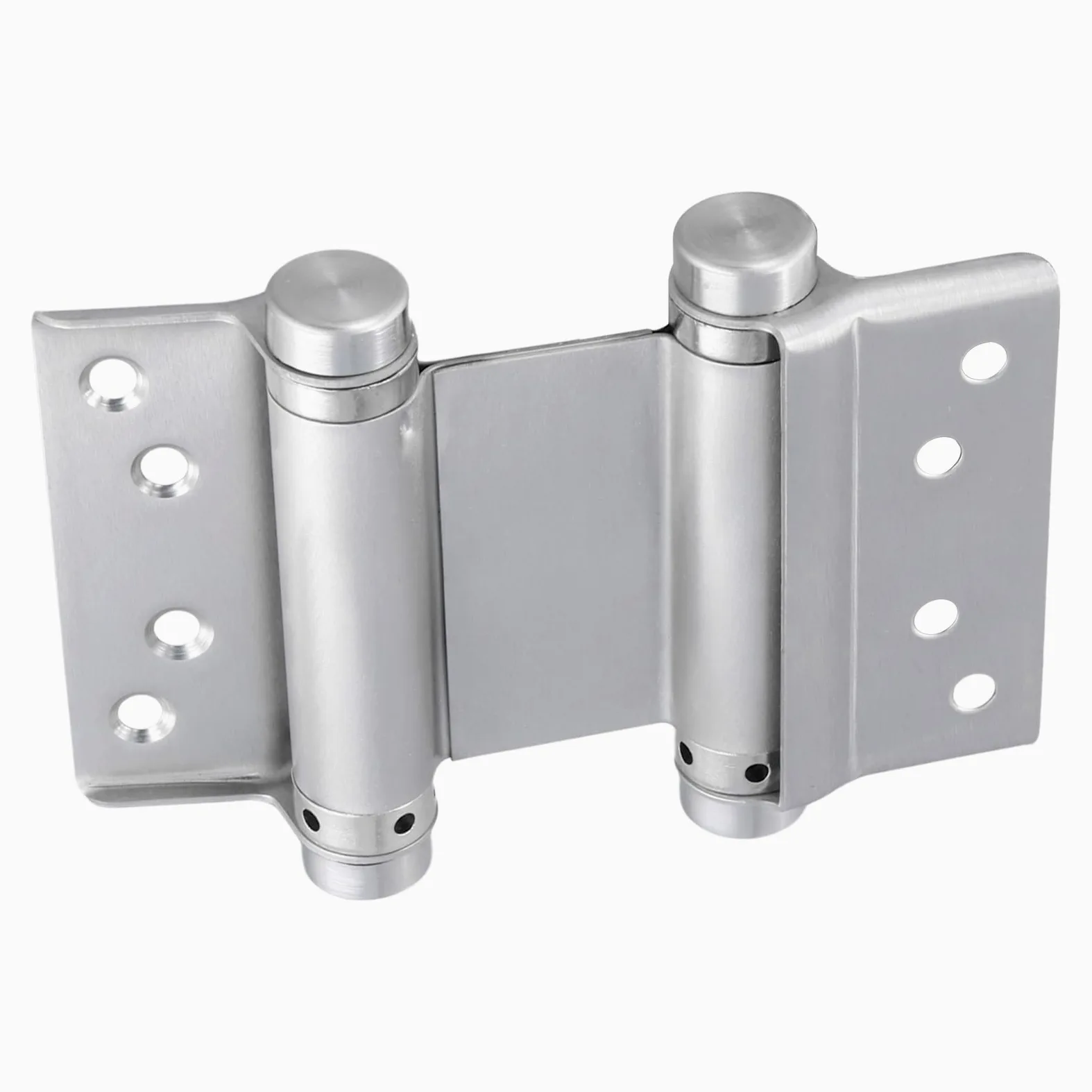 FUNSUEI 4 pezzi 75 mm di nastro per porta a pendolo in acciaio inox, cerniere per porta a pendolo, per porta a pendolo, carico pesante