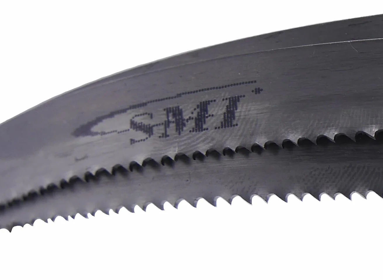 SMI Set di 2 lame per sega a nastro bimetalliche M42 1638 x 13 x 0,65 mm 18 dpp p.es. adatto per Optimum, Epple, Holzmann, lama per sega a nastro.