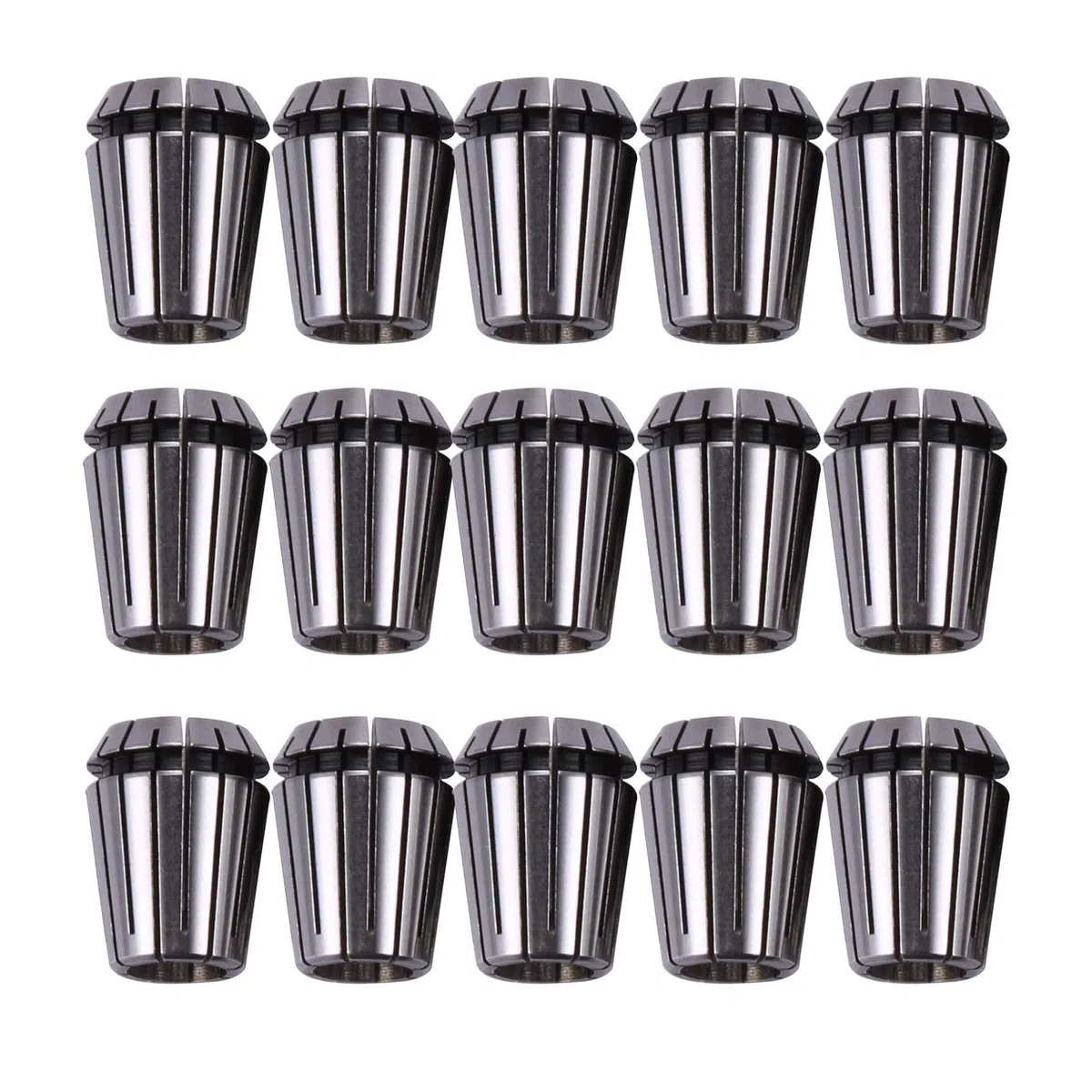 Set di 15 pinze di serraggio ER25 da 2 mm, 16 mm, per fresatura, utensili rotanti e motori a mandrino