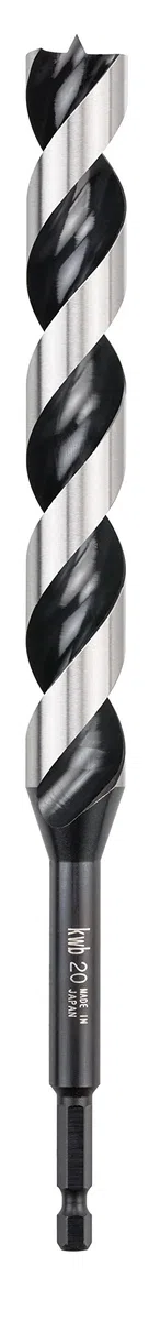 kwb 42920 AKKU-TOP 3-S Japan snake bit 042920 (20mm, con gambo esagonale 1/4" e 235mm di lunghezza totale, affilatura speciale super tagliente, per legno morbido e duro), 20 mm, D