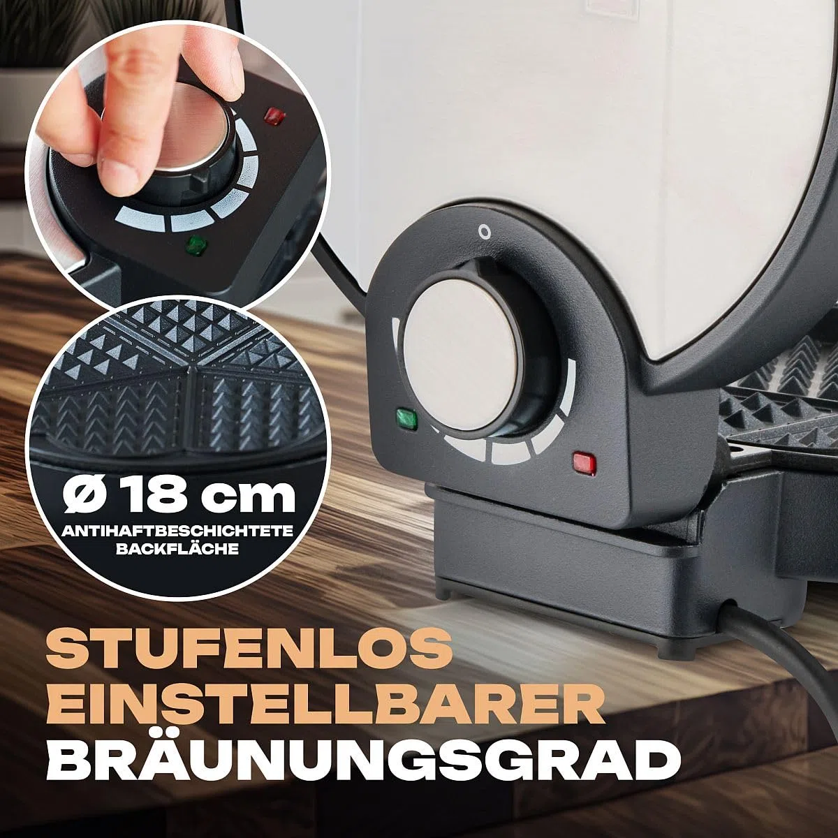 Clatronic WA 3492 Waffle Maker