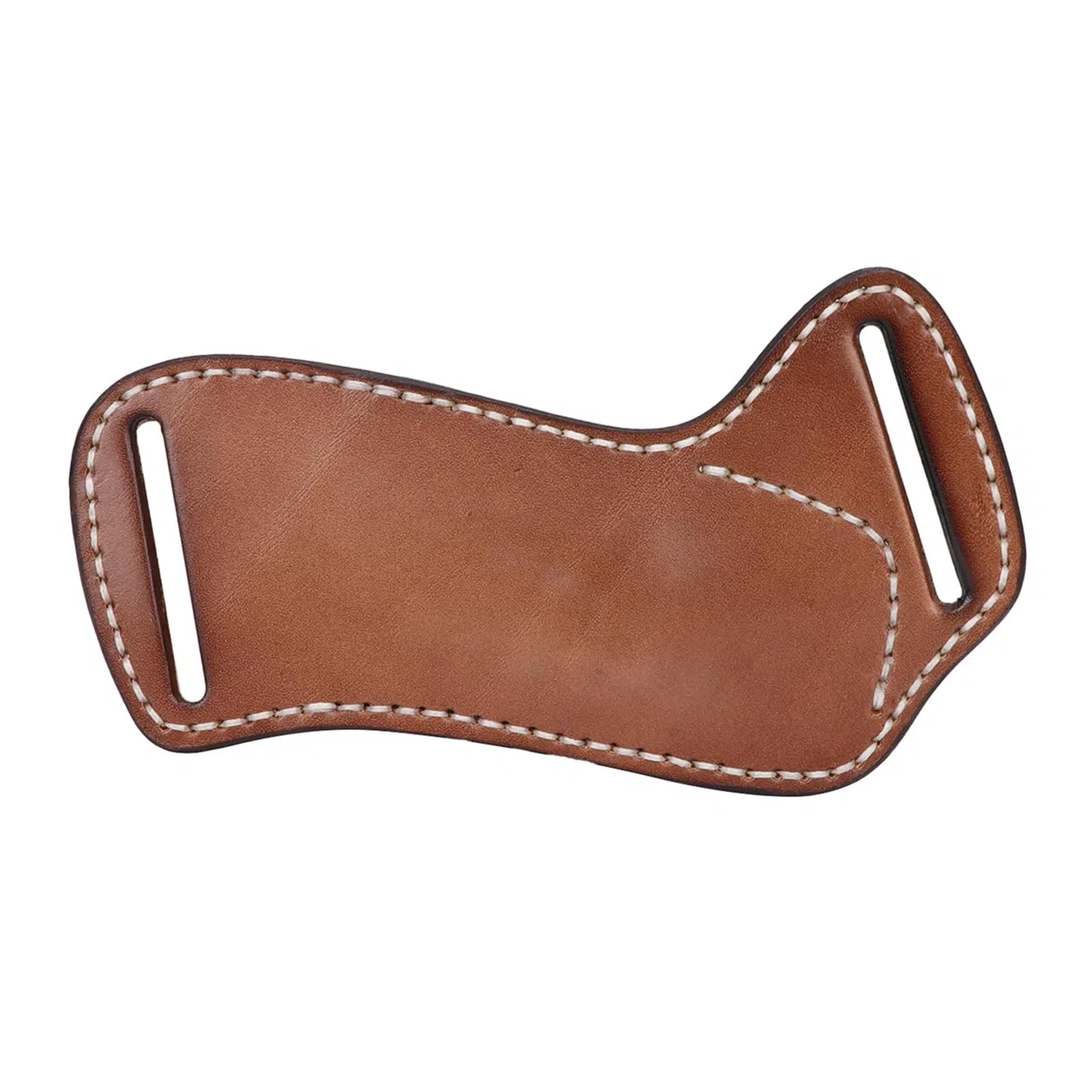 TOURBON - Custodia in Pelle per Coltello Tascabile, Fondina per Cintura, Fatta a Mano, Regalo per Uomo
