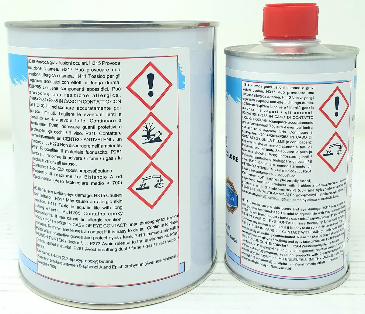 PROCHIMA, Duraloid AL-30 2.0, Smalto Trasparente, Certificato per il Contatto Permanente con Alimenti, 1 Kg