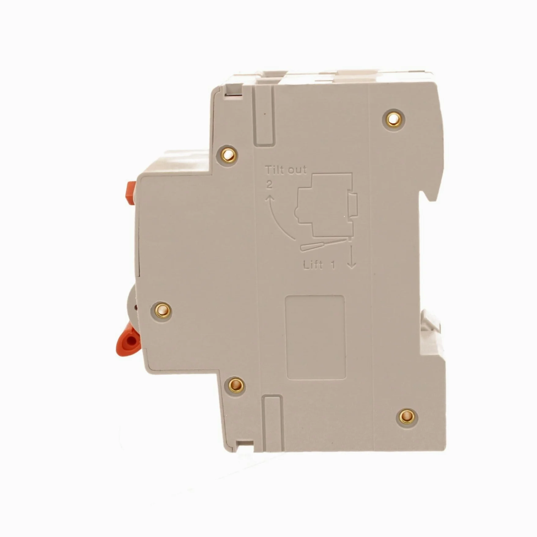 Interruttore Magnetotermico Differenziale 10A, 1P+N 6kA 30mA 220V, Occupa 2 Moduli DIN