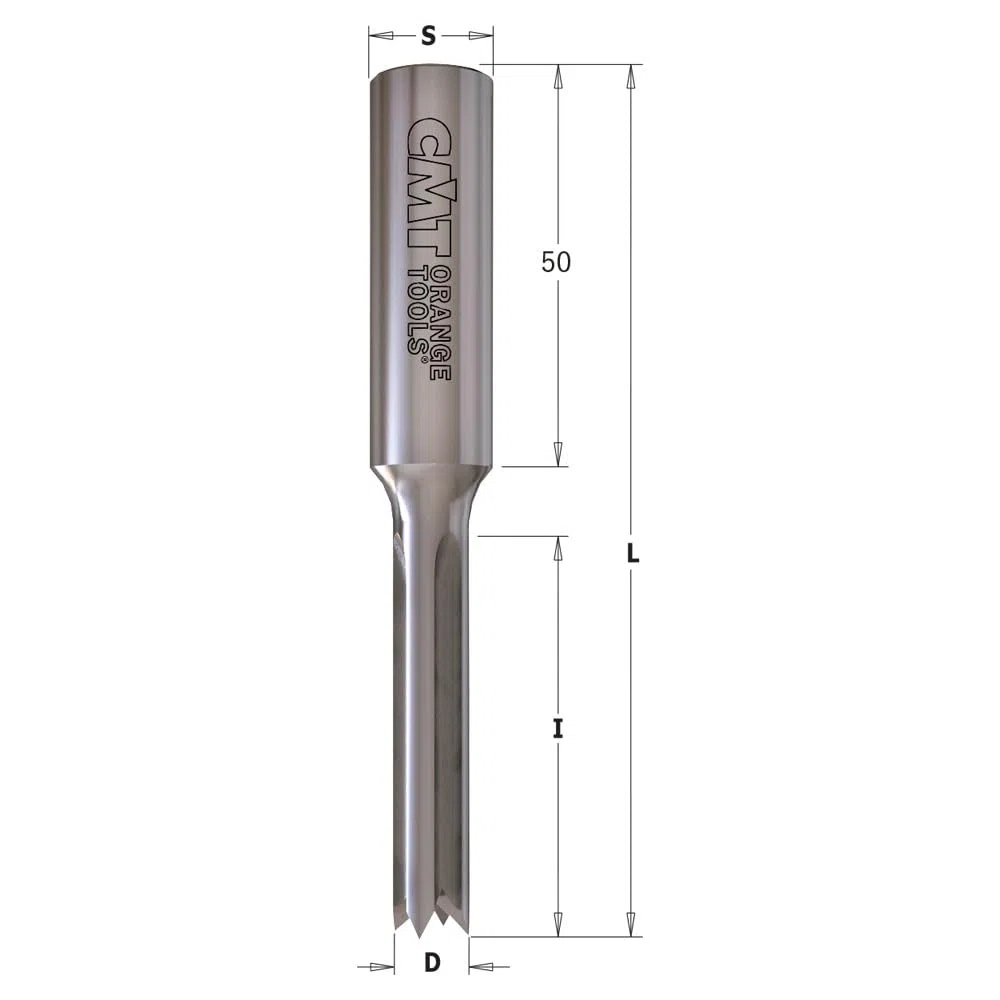 CMT 104.100.30 - Broca cortes rectos dx/sx kss d=10x55 s=13x50 z4