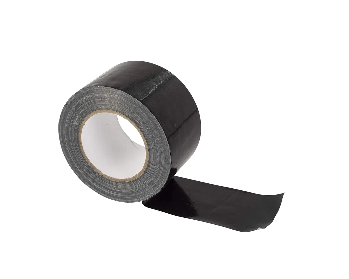 GTSE - Robusto nastro americano - Nastro adesivo telato argento - 100 mm x 50 m - Impermeabile - Per riparare, fissare, legare, rinforzare e sigillare - 1 rotolo