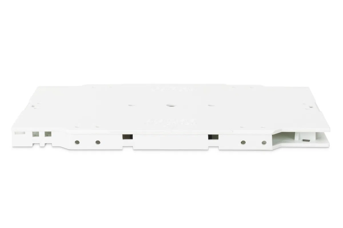 DIGITUS Cassetta di giunzione in fibra ottica – 12 fibre – Supporto per giunzione con protezione a crimpare e termorestringente – Compatibile con armadi di distribuzione FO – Grigio