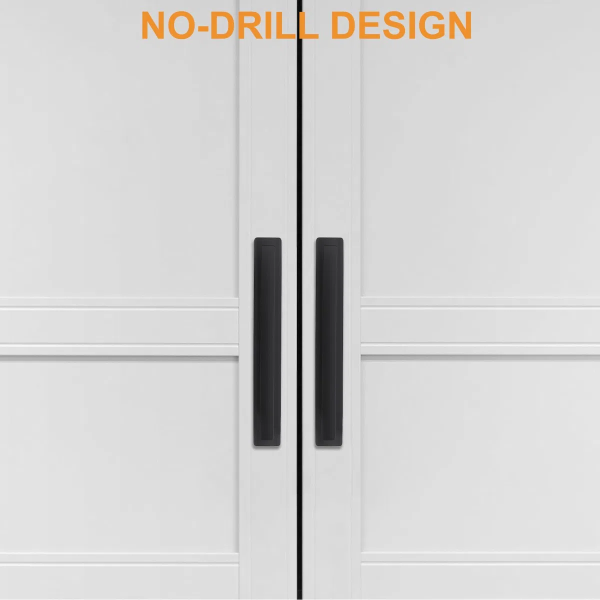 MOROBOR Maniglie adesive adesive, 2 pezzi da 180 mm in lega di alluminio, maniglie per porte scorrevoli per finestre, cassetti, armadietti