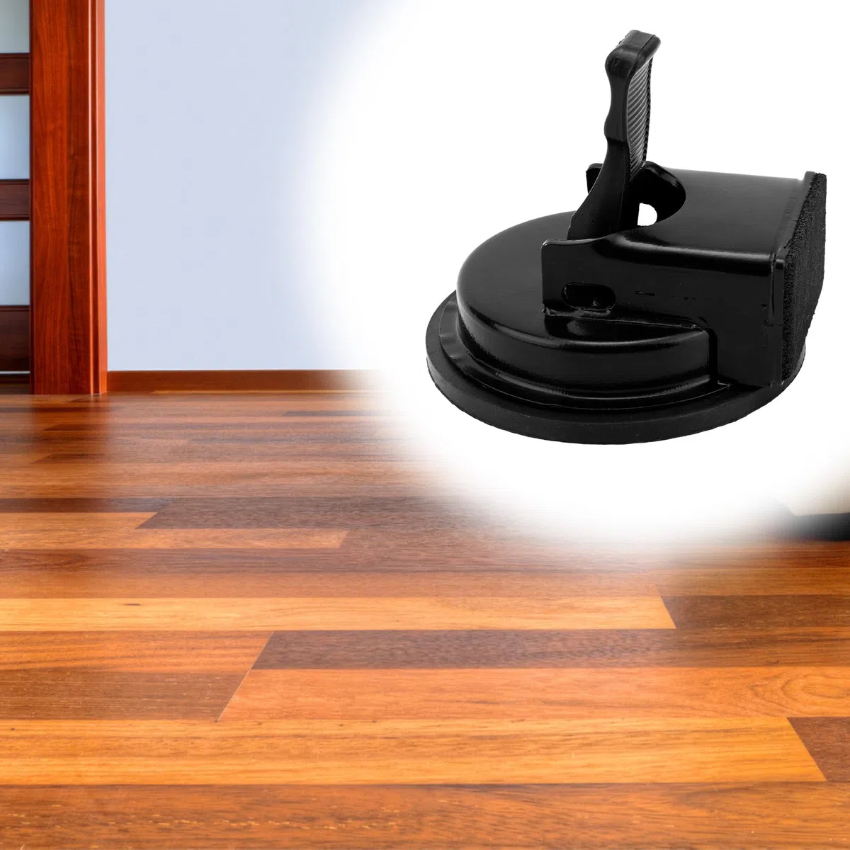 Strumento di Riparazione per Fessure Nel Pavimento, 11,8cm Resistente Pinza Assi Ventosa con Cuscinetto Adesivo in Nanogel per Pavimenti in Vinile e Laminato Ideale Fessure e Crepe Nel Pavimento