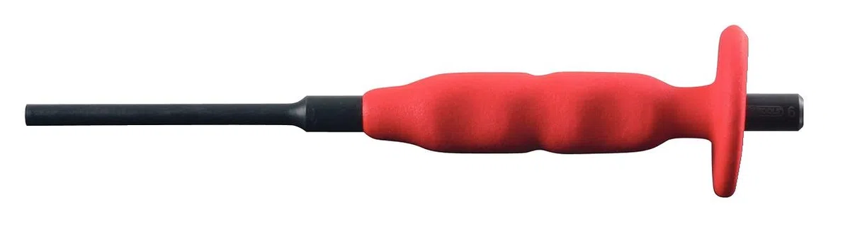 KS Tools 156.0010 Cacciaspine con Impugnatura di Protezione, Diametro 10 mm, Tondo