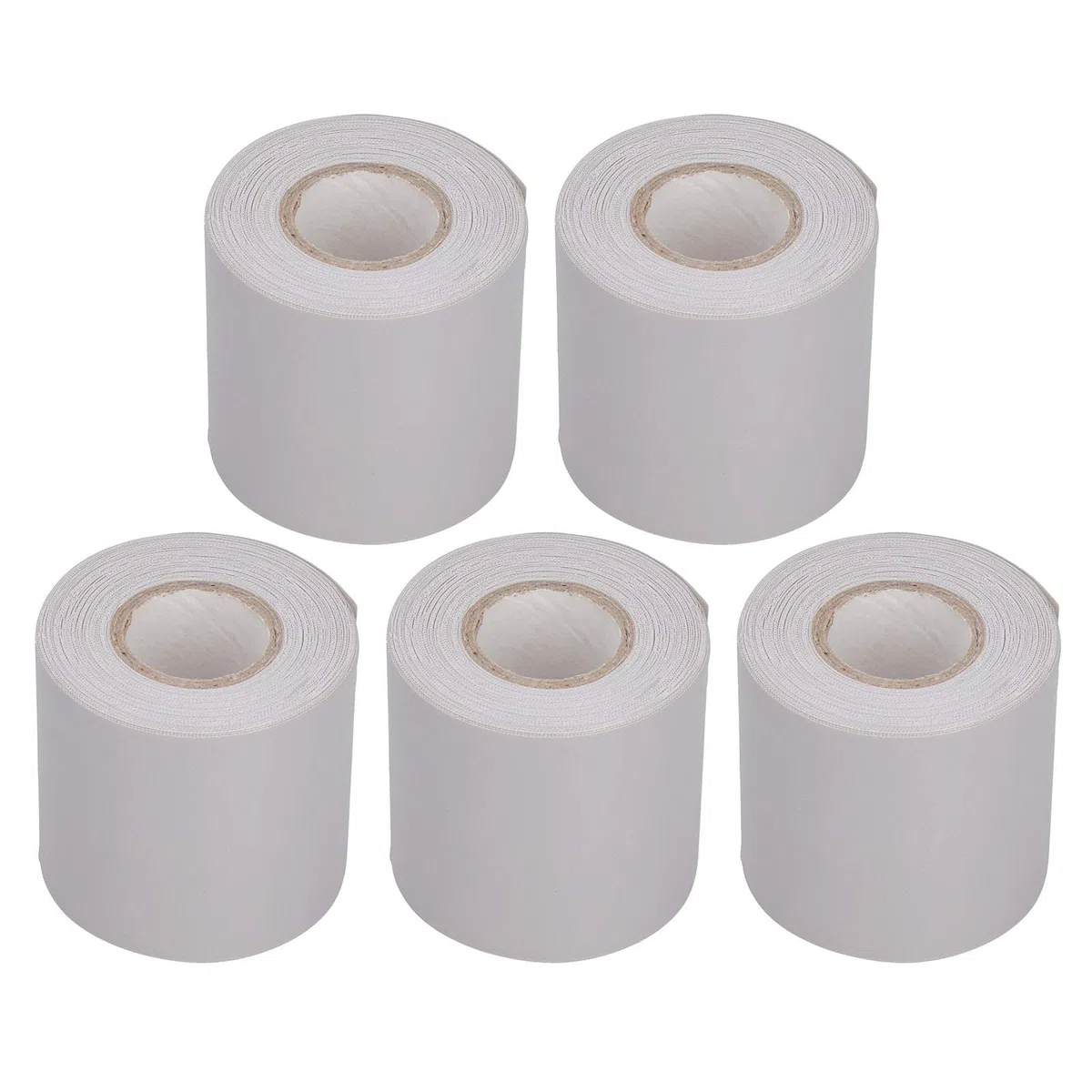 Nastri per tubi per condizionatori d'aria, 5 pezzi Nastri isolante per tubi per condizionatori d'aria Nastri per avvolgimento protettivi per tubi resistenti all'olio 6 cm di larghezza(Grigio)