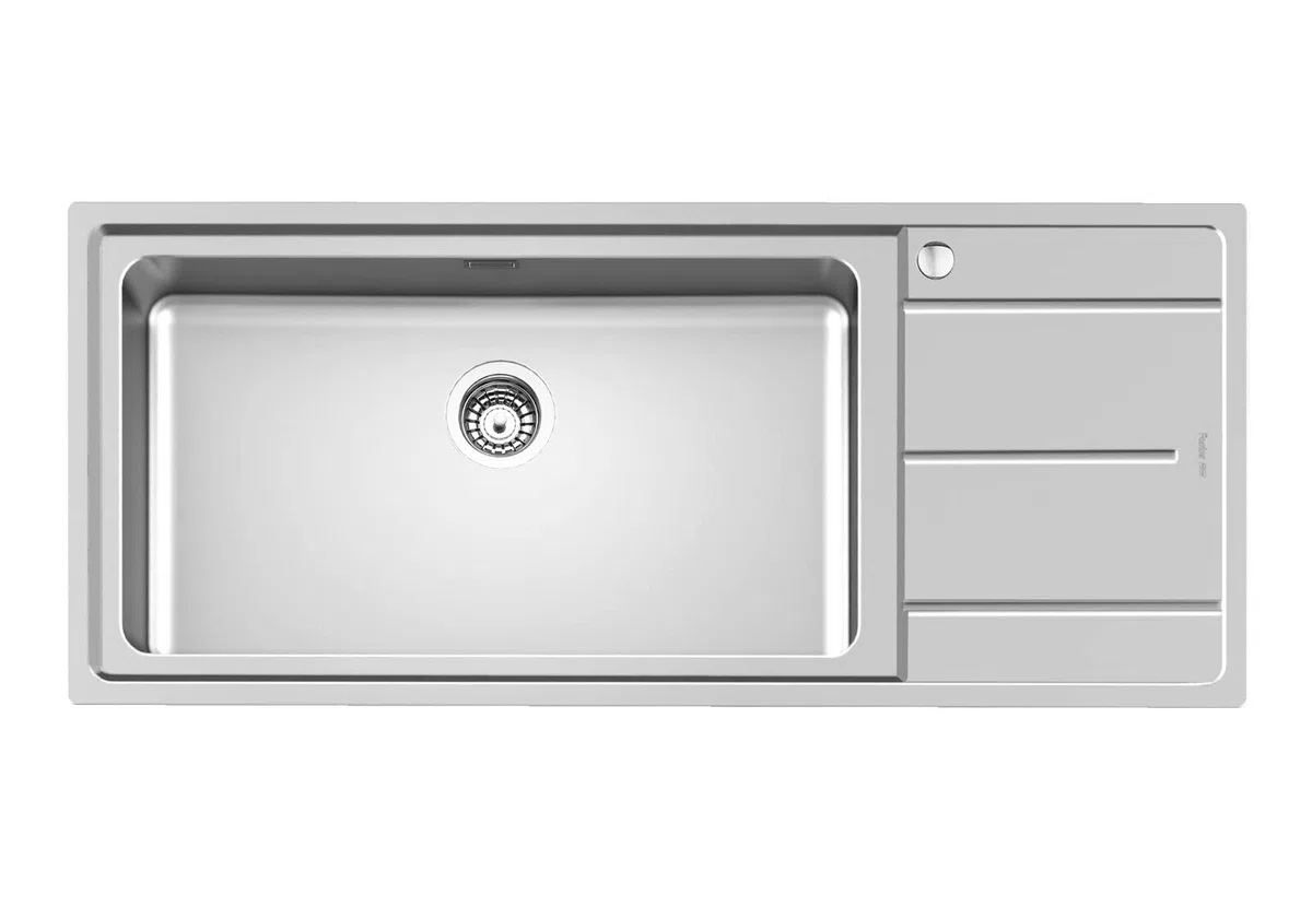 Lavello Cucina 1 Vasca + Gocciolatoio dx 1160x500 mm - 3216 052 Evo
