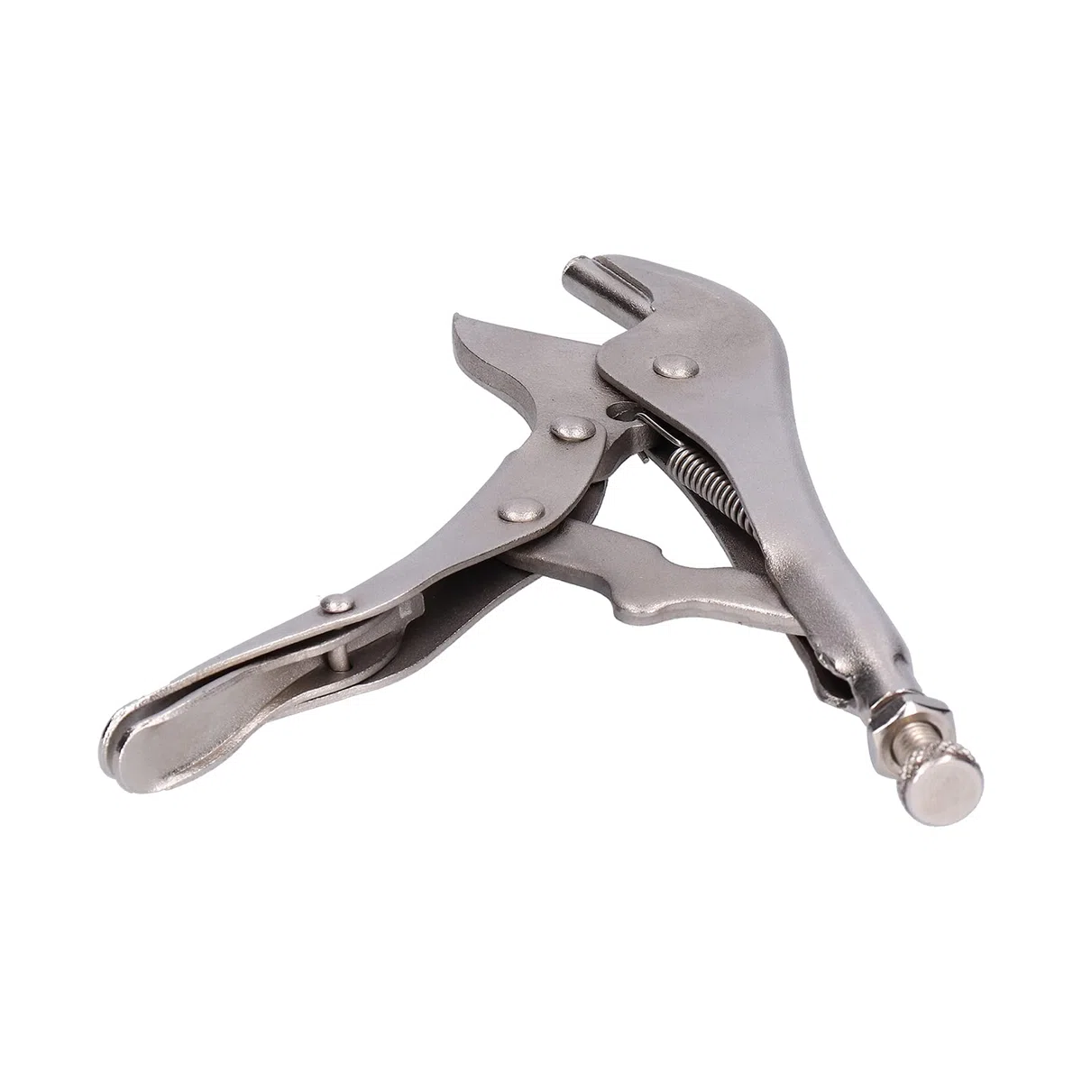 Pinza per Sigillatura Tubi di Rame, 7mm Pinza a Scatto con Leva e Molla di Tensione per Aria Condizionata e Refrigeratori