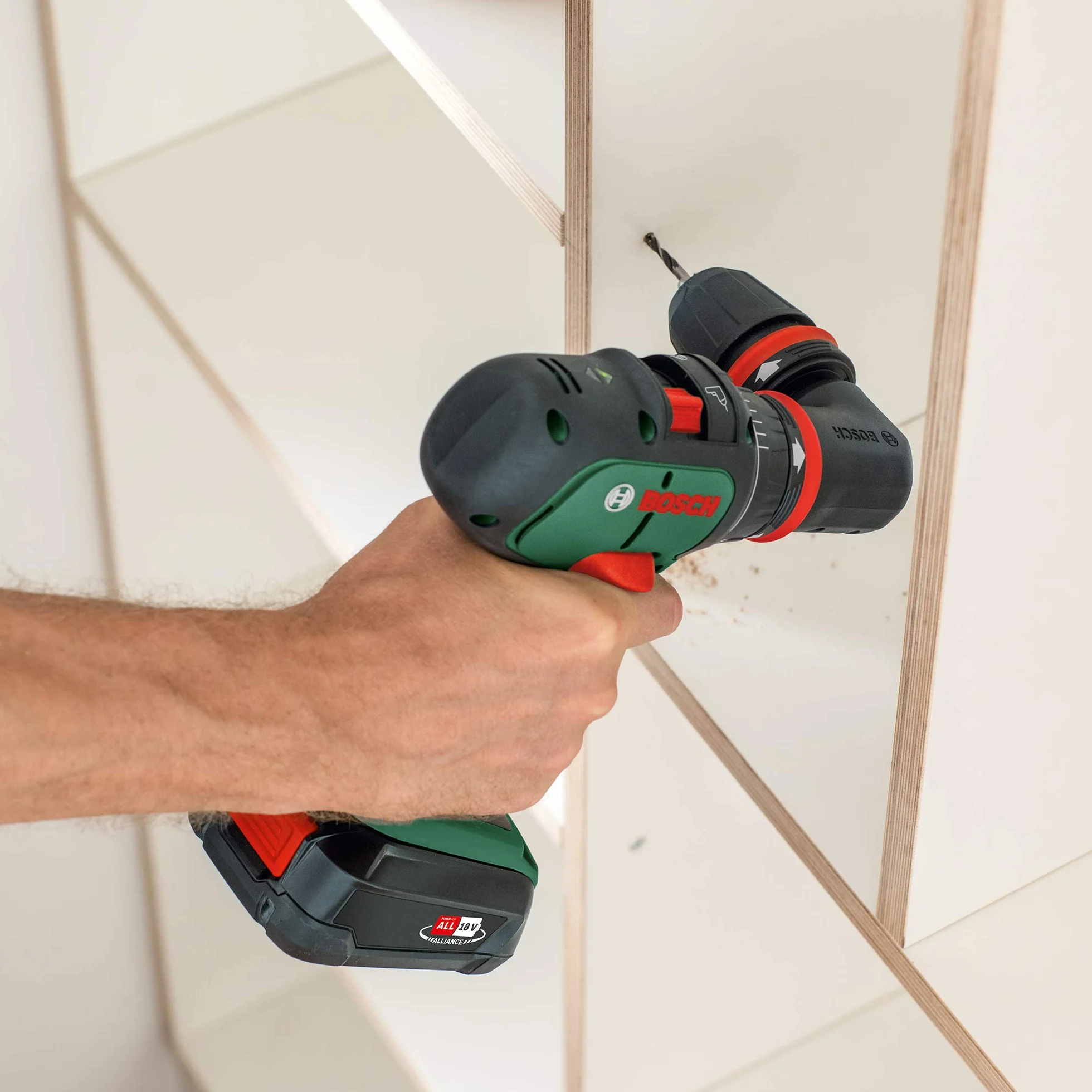 Bosch Home and Garden 1600A01L7T - Testa ad angolo, accessorio opzionale per AdvancedImpact e AdvancedDrill 18, in scatola