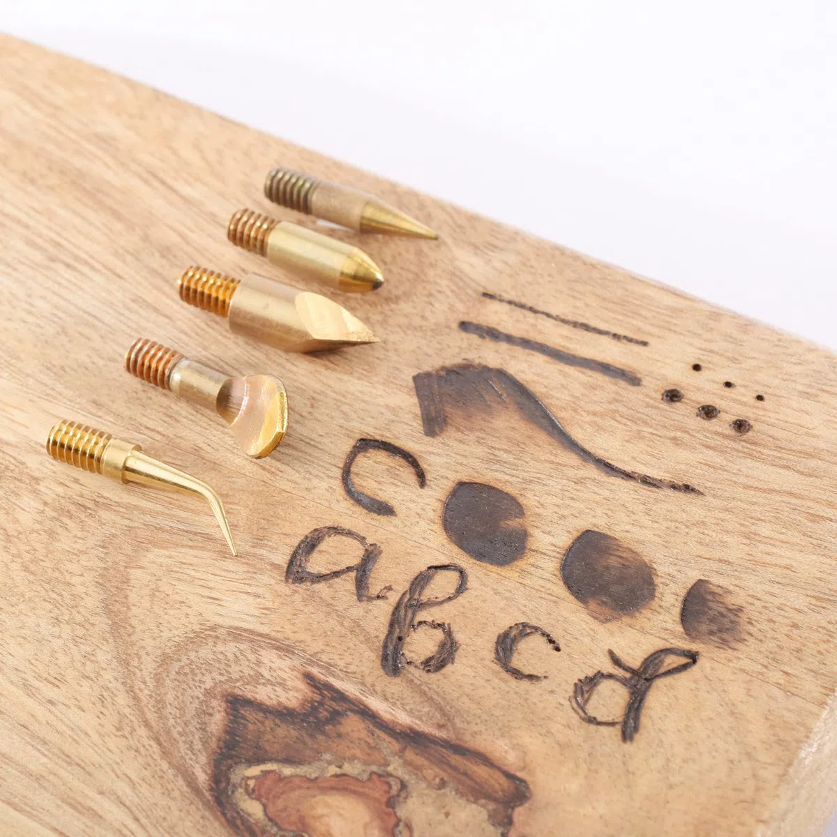 Vaessen Creative Pirografo di Legno per Hand Lettering con 5 Punte, per Tutti i Tipi di Artigianato e Progetti Creativi