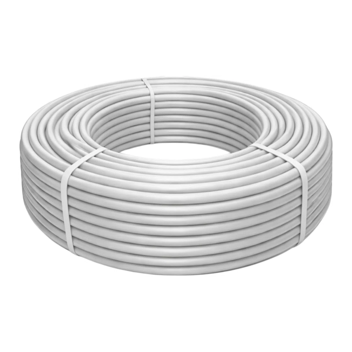 Tubo Multistrato PERT/AL/PERT Nudo per Acqua Calda e Fredda Ø16 Ø20 Rotolo 25 50 100 Metri Alta Resistenza Pressione Temperatura Uso Idraulico Professionale (D.16mm, 25MT)