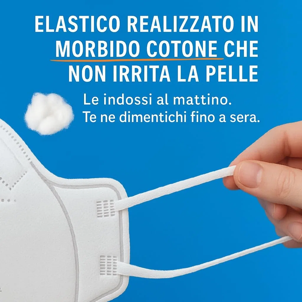30 Mascherine FFP3 Certificate CE, Mascherina 5 Strati Senza Valvola, Maschera Facciale Protezione da Polvere e Antiparticolato, Protettiva con Alta Efficienza di Filtraggio BFE≥98, 30 Pezzi