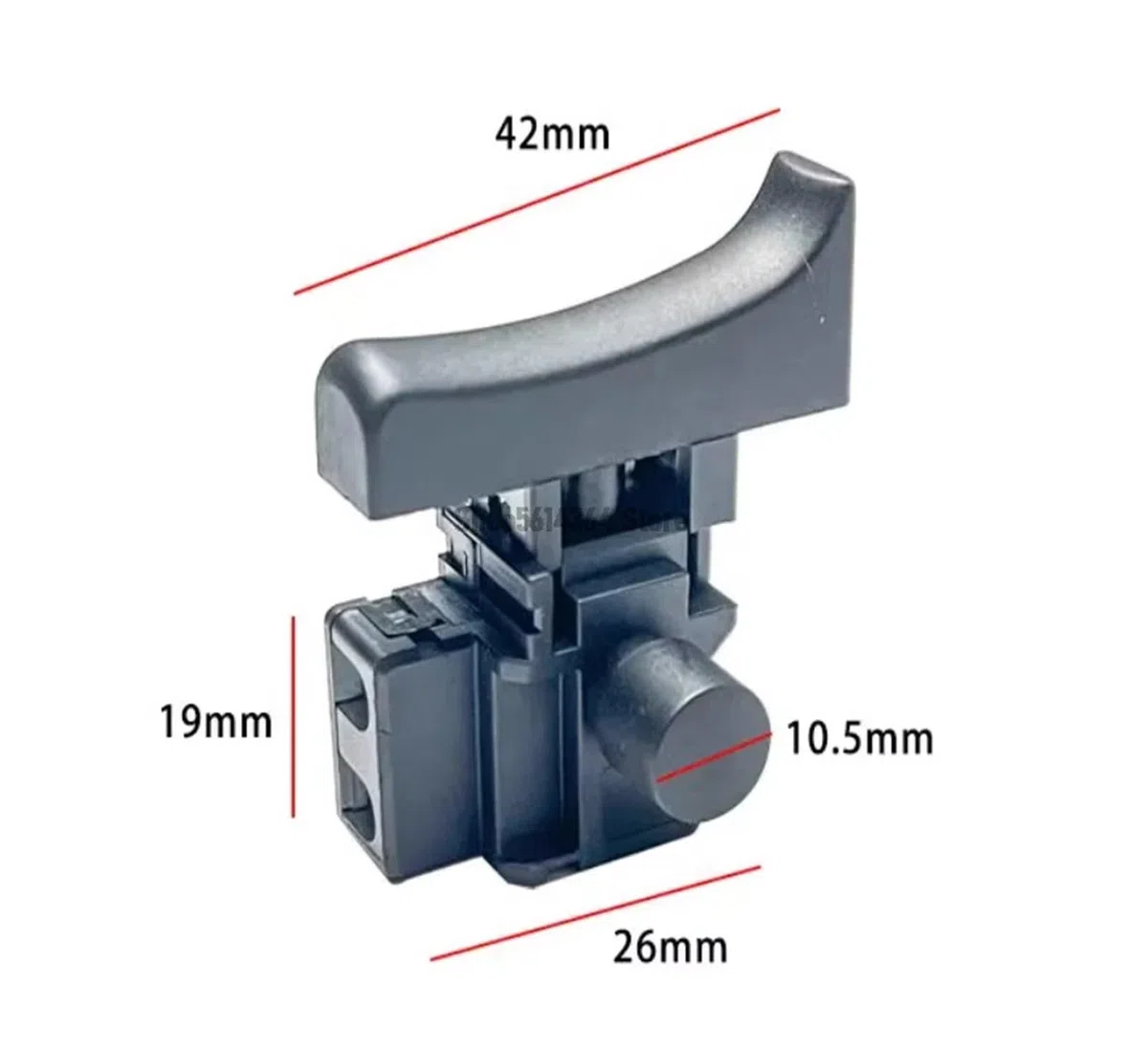 1SET Interruttore for motosega a batteria al litio for motoseghe elettriche brushless da 4 pollici e 6 pollici - Controllo di sicurezza