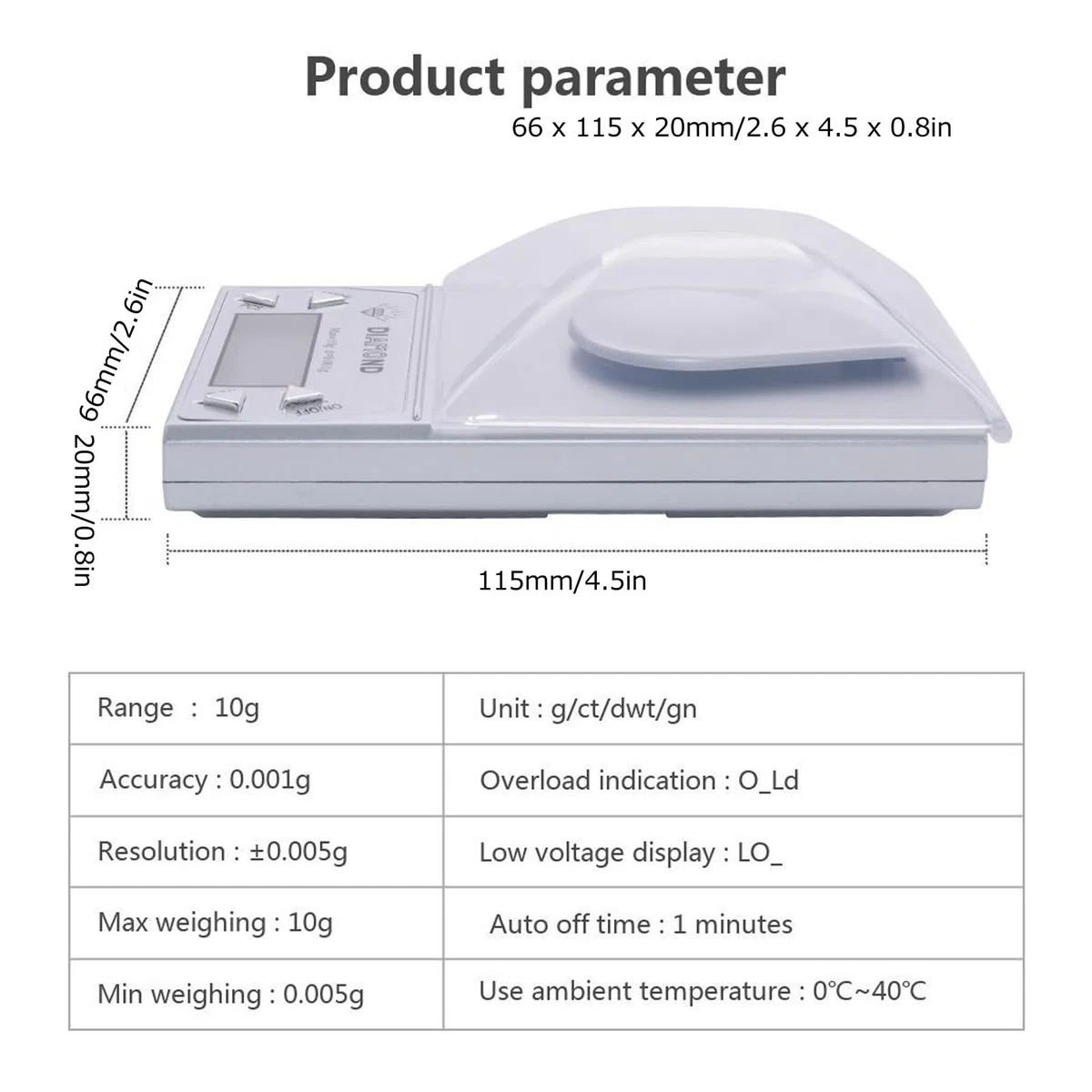 Bilancia Milligrammi, Bilancia Digitale Per Gioielli 10g/0,001 Grammi Bilancia Micro Grammi Bilancia Digitale Milligrammi Ad Alta Precisione con Pinzette, Pesi di Calibrazione Bilancia Per Gioielli