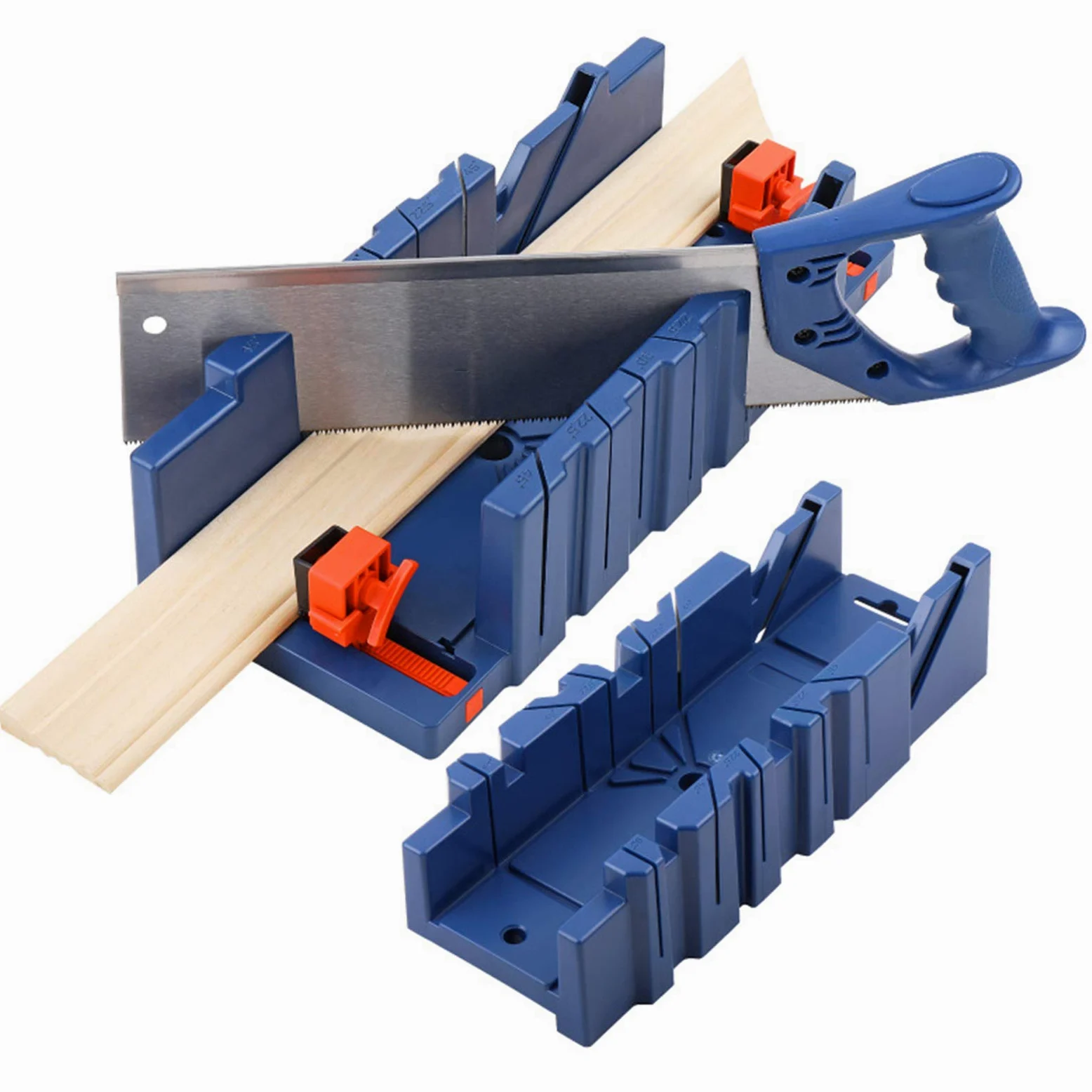 Zebery Taglia Battiscopa, serraggio Mitre Box Mitre Box regolabile per tagliare battiscopa