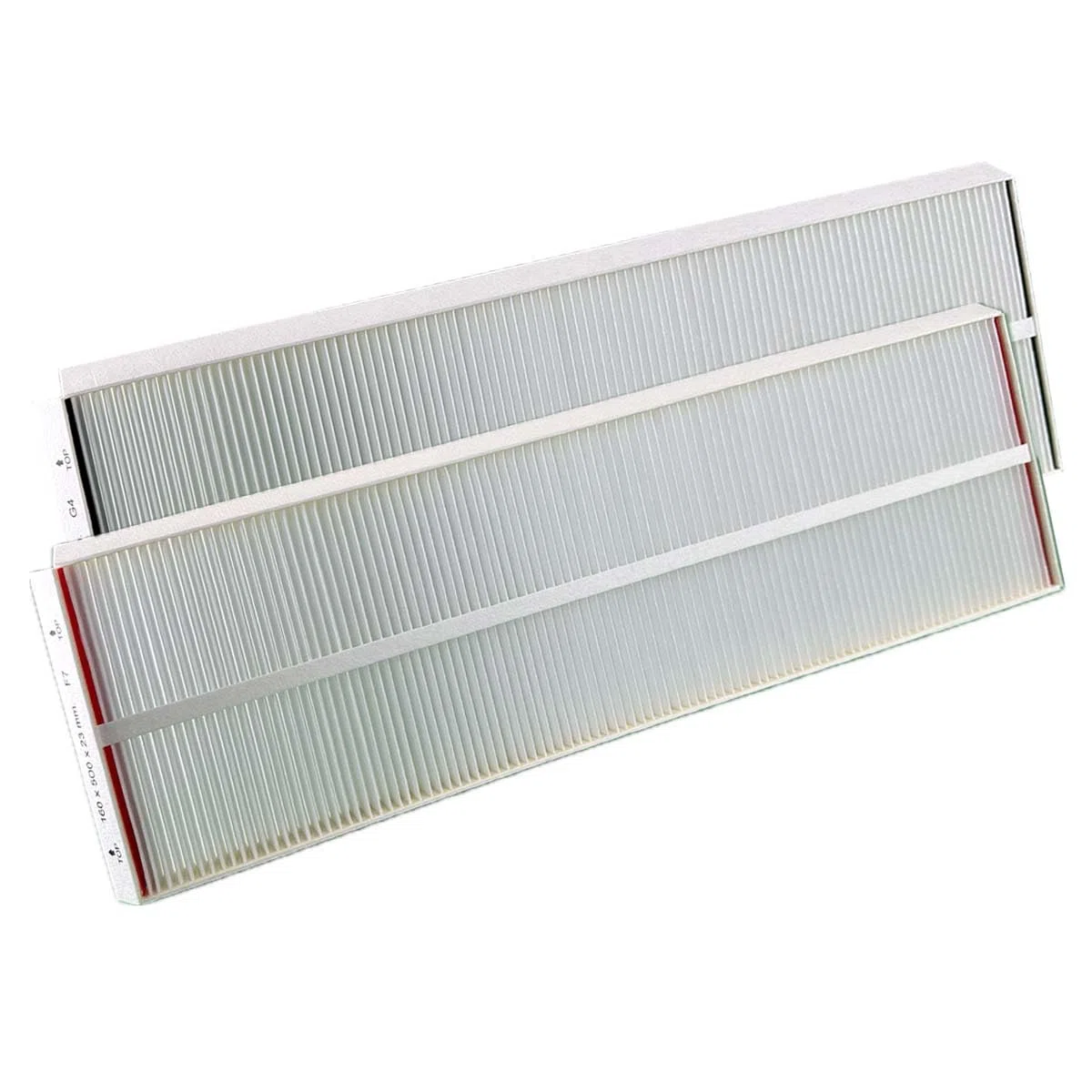 Set F7 + G4 Filtro per Zehnder ComfoAir Q350, Q450, Q600, E350