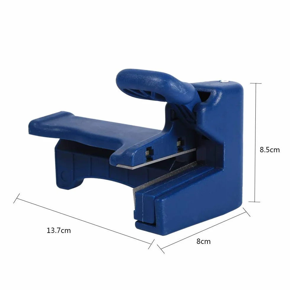 Fdit 2 Pezzi bordatrice Manuale rifilatura Set Manico rifilatrice bordatrice bordatrice rifilatura Manuale attrezzo per la Lavorazione del Legno