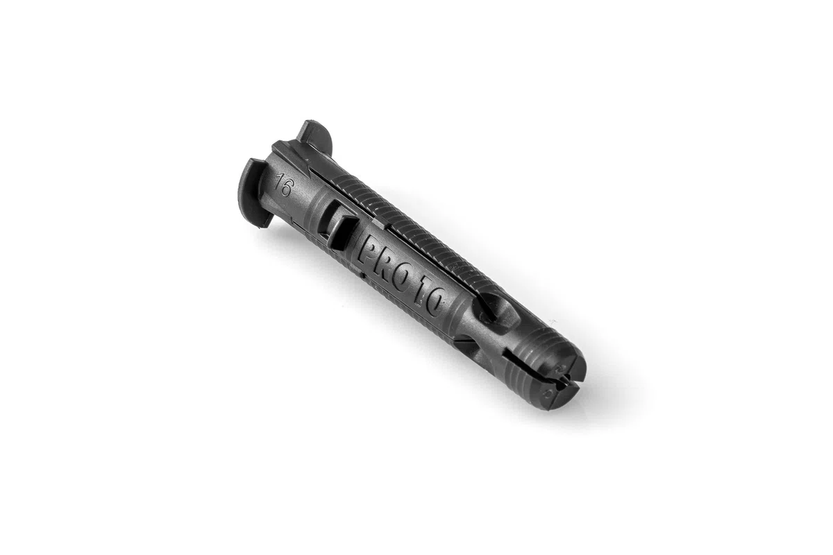 Würth - Tasselli multiuso in plastica, Shark Pro, 10 x 56 mm, Shark, contenuto della confezione: 100 pezzi
