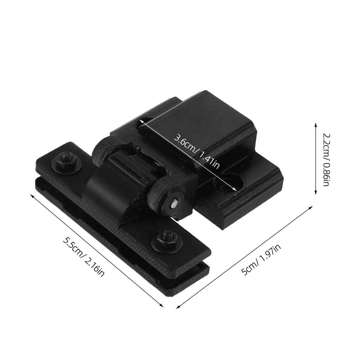 1 paio di cerniere di ricambio per coperchio del giradischi, compatibili con SL-1200, cerniere antipolvere per coperchio del giradischi audio, facile installazione