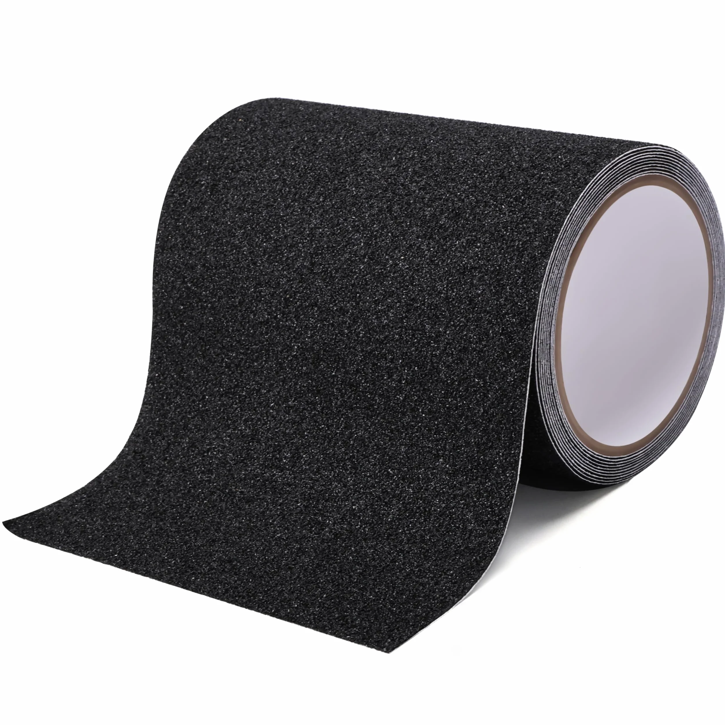 Nastro Antiscivolo 15cm x 5m Nastro di Sicurezza Antiscivolo Impermeabile Alta Trazione Strisce Antiscivolo per Scale, Gradini, Pavimenti, Nastro Antiscivolo Solido