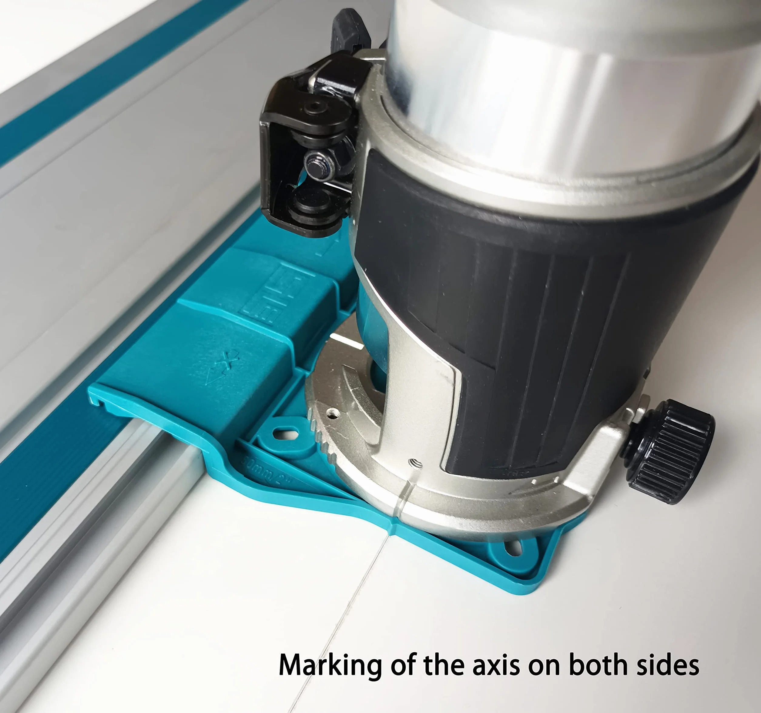 Adattatore professionale per guida per Makita DRT50 / RT0700C / RT0702C / RT0700 / 3709/3711 per Makita/Bosch/Festool/Mafell