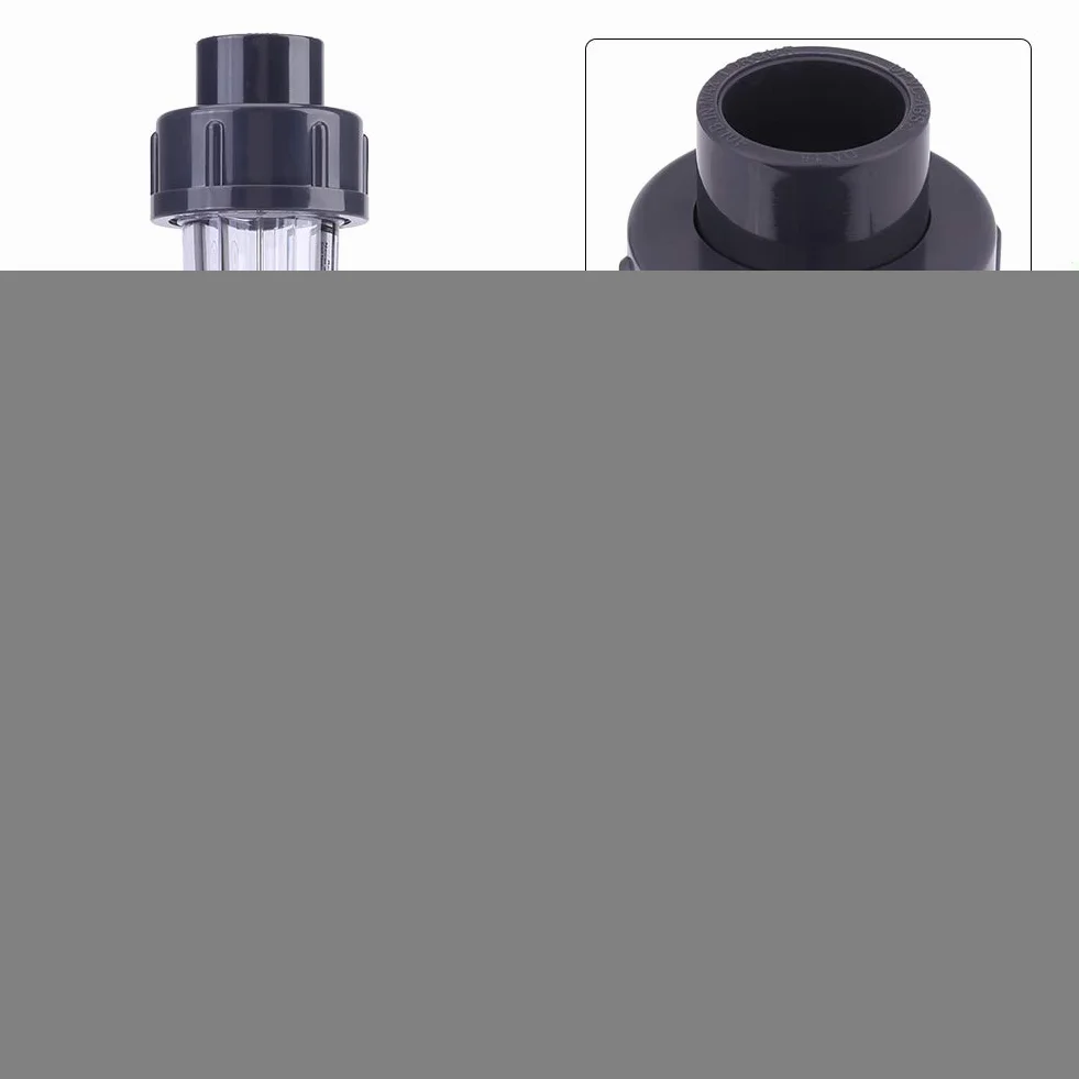 Misuratore di portata d'acqua, tipo di tubo 25-250L / H Flussimetro istantaneo in plastica per Etroleum, industria leggera, alimenti, protezione ambientale