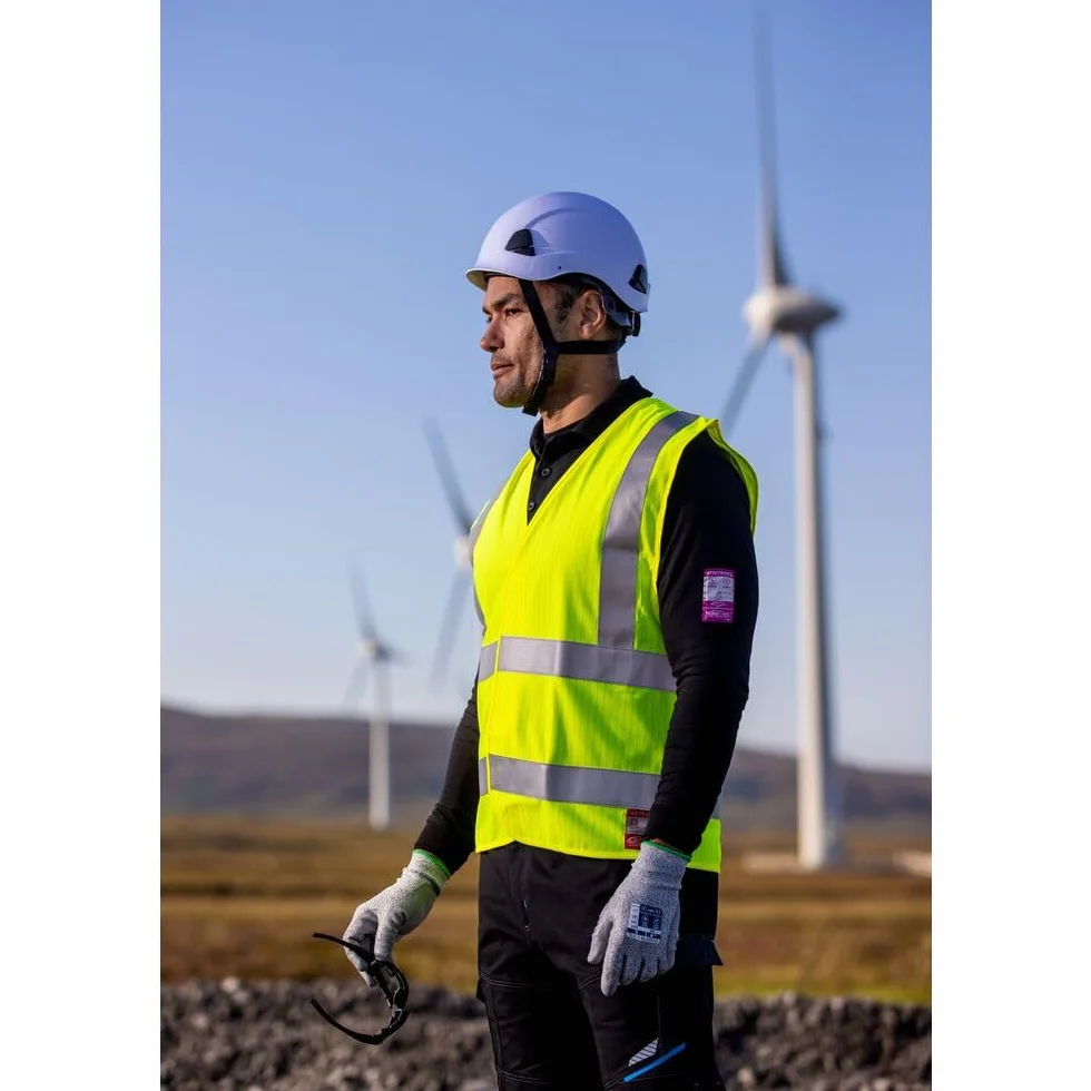 Portwest PS53 Casco di Sicurezza Leggero per Lavori in Altezza, Bianco