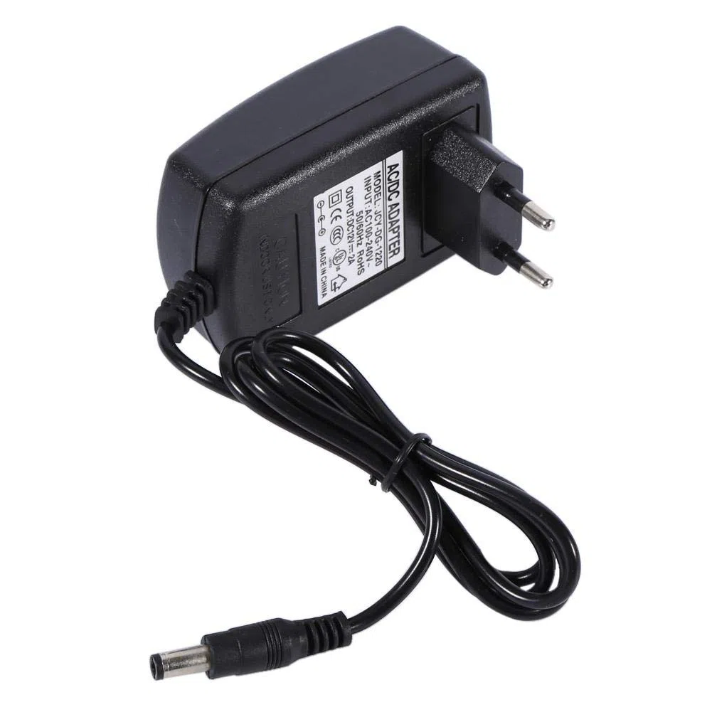 ASHATA Trasformatore Adattatore convertitore di Alimentazione CA da 100-240 V a CC 12V 3A per Striscia LED(UE)