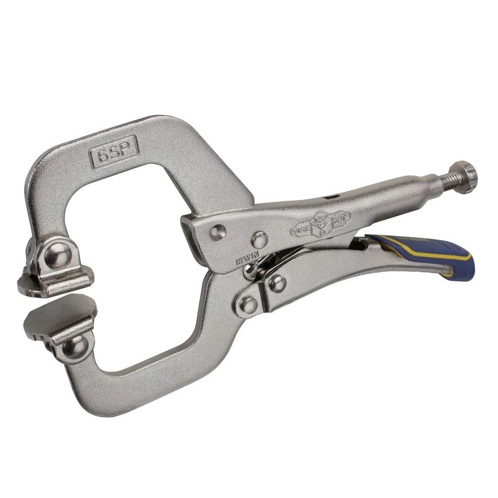 IRWIN Vise-Grip IRHT82587 - Tenaglie Pinze per Saldatura, Sgancio Rapido, Bloccaggio con Cuscinetti Girevoli, 15,2 cm