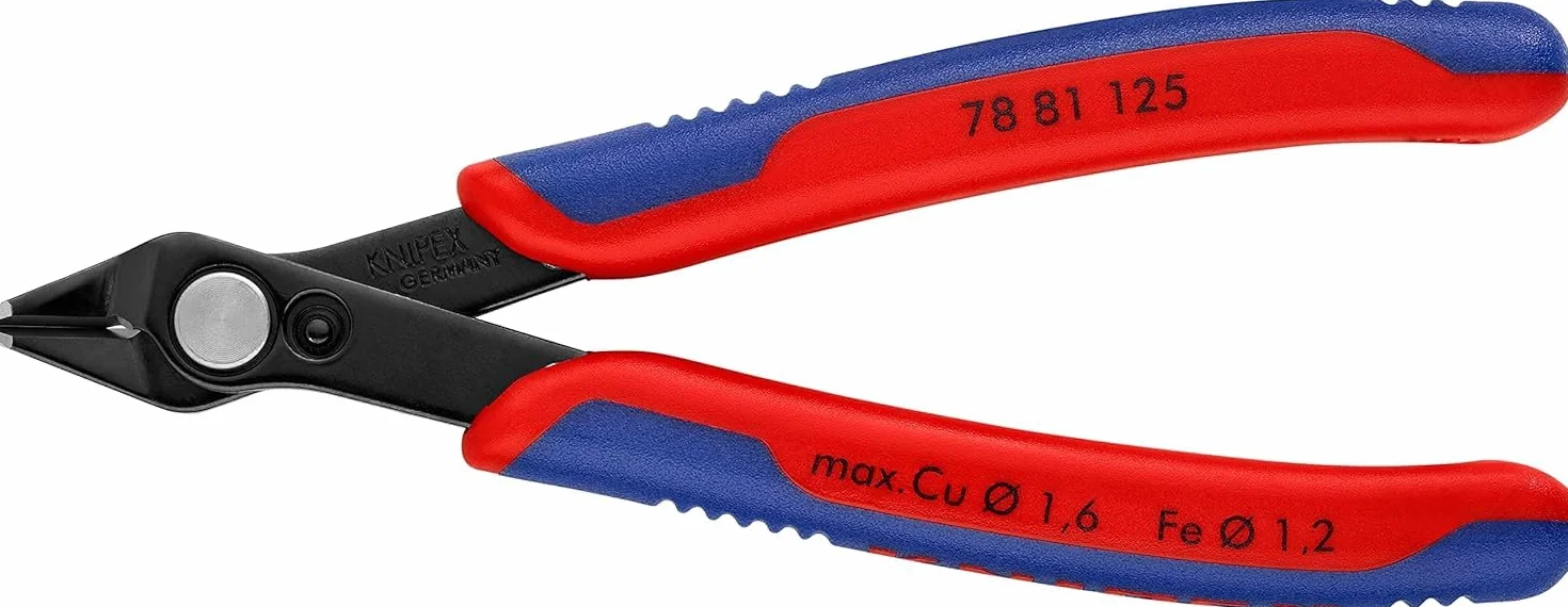 KNIPEX Electronic Super Knips con impugnature multicomponente 125 mm, 78 81 125