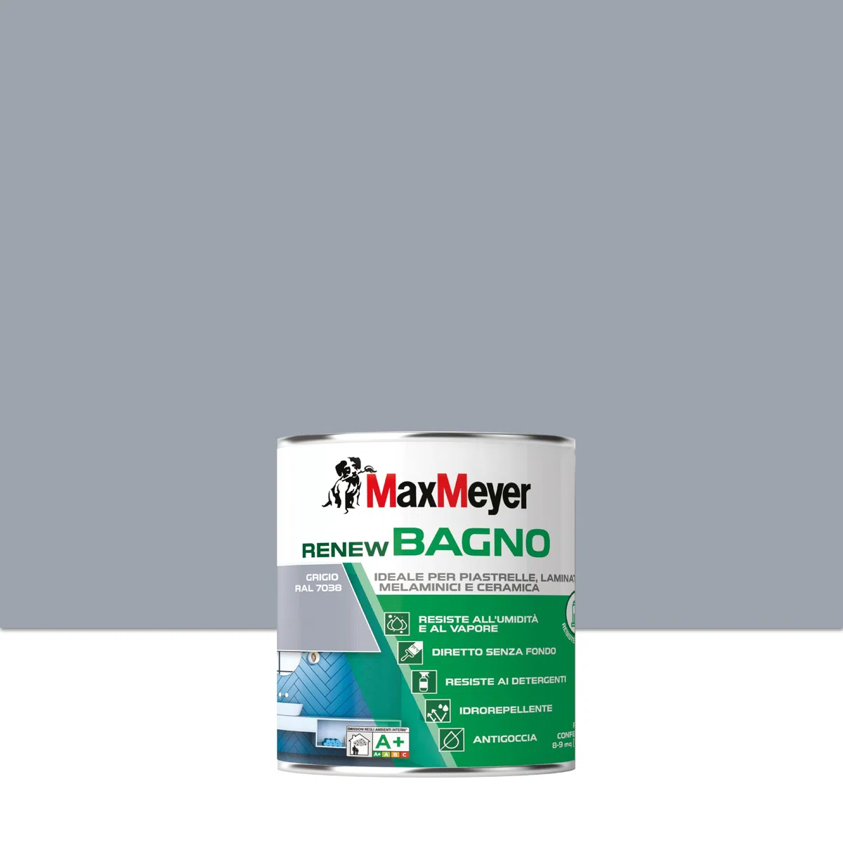 MAXMEYER Renew Bagno R7038 Grigio 0.75 L