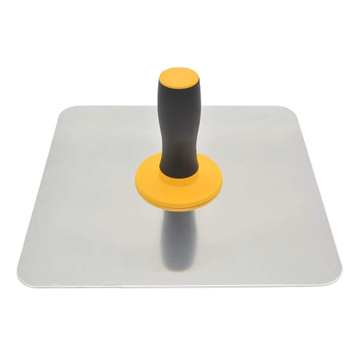 Masonry Hawk Mortar Board Holder Alluminio Plastering Hawk con impugnatura morbida Home Paint con maniglia Strumento di finitura per intonacatura per malta cementizia Cartongesso
