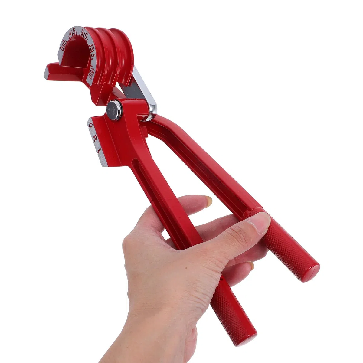 SOIMISS Piegatubi Manuale per Tubi in Rame e Alluminio Scanalatura Slot Piega Tubi Parete Sottile Fino Gradi Strumento Molla per Riparazioni di Condizionatori