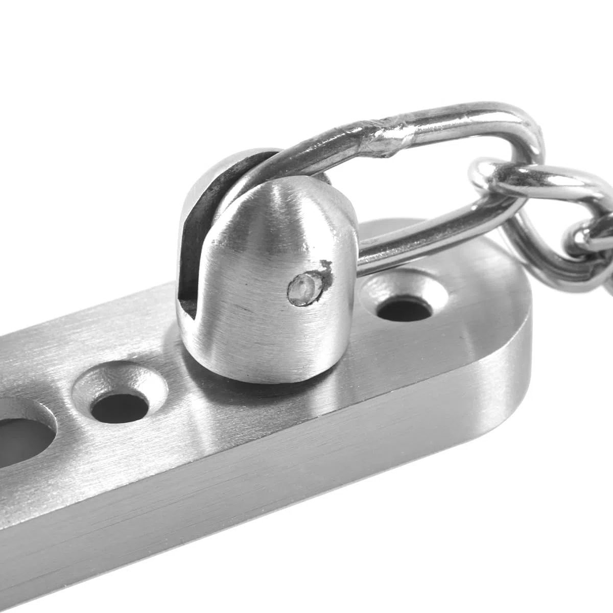 zalati Catena per porta resistente in acciaio inossidabile 304 massiccio da 3 mm, con limitatore di sicurezza per porta anteriore esterna, serratura di sicurezza