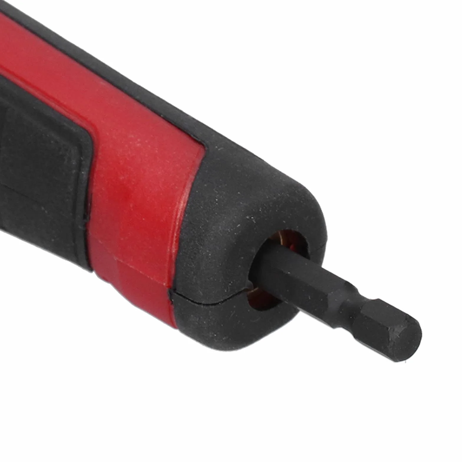 Adattatore Ad Angolo Retto Shockwave, Adattatore per Trapano Avvitatore a Percussione Rosso Multifunzionale a 90 Gradi Adattatore per Attacco Trapano Ad Angolo Retto