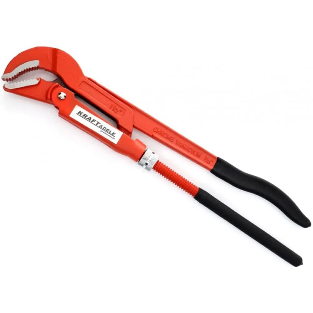 PINZA PINZE CHIAVE A PAPPAGALLO SVEDESE IDRAULICO 542cm REGOLABILE KRAFT&DELE