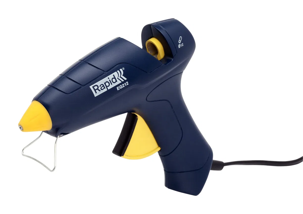 Rapid EG212 5000442 - Pistola incollatrice, diametro 12 mm, blu