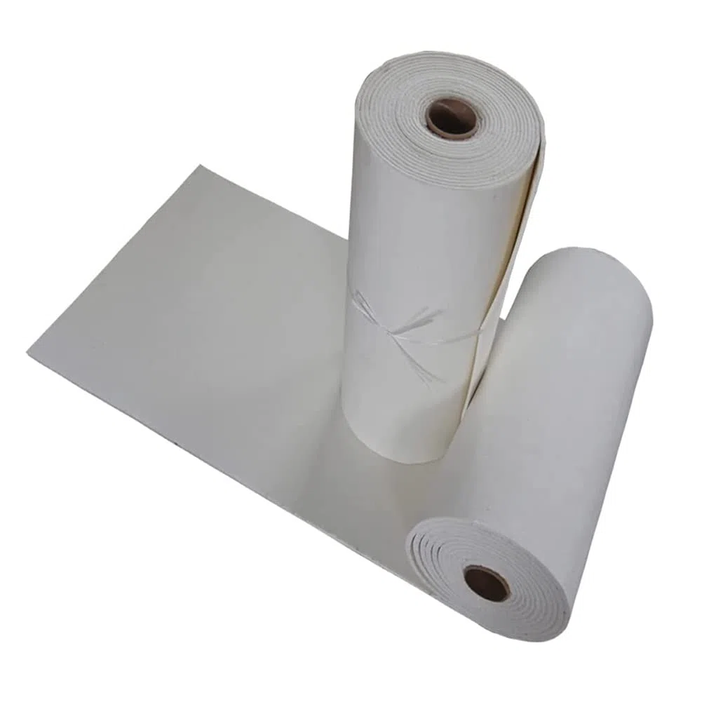 Carta Isolante Ignifuga in Fibra Ceramica - Resistenza alle Alte Temperature, Isolamento Termico per Stufe, Caminetti, Forni per Pizza, Forni, Forni di Forgiatura, Forni,4mm*500mm*1000mm