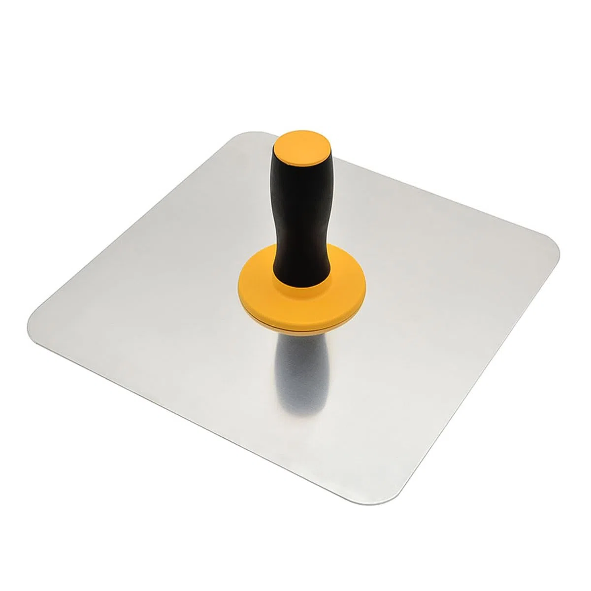 Masonry Hawk Mortar Board Holder Alluminio Plastering Hawk con impugnatura morbida Home Paint con maniglia Strumento di finitura per intonacatura per malta cementizia Cartongesso