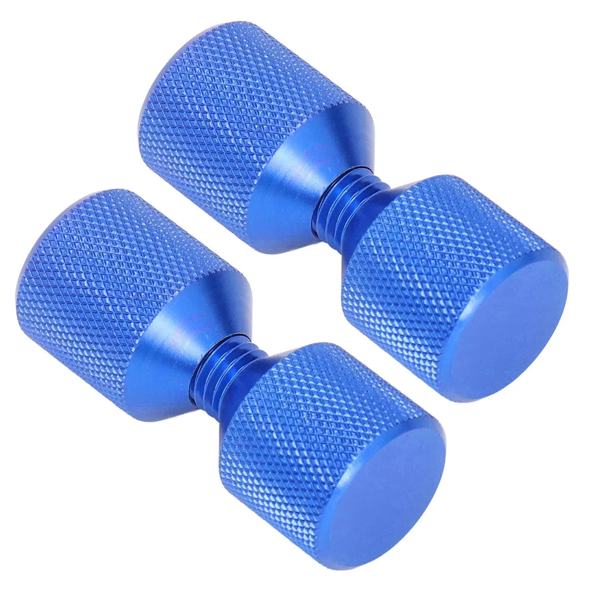 Set Perni di Allineamento Flangia a Doppio Foro in Alluminio 1-1/8 Pollici per Flange 0,5 a 14 Pollici 150 Libbre (BLUE)