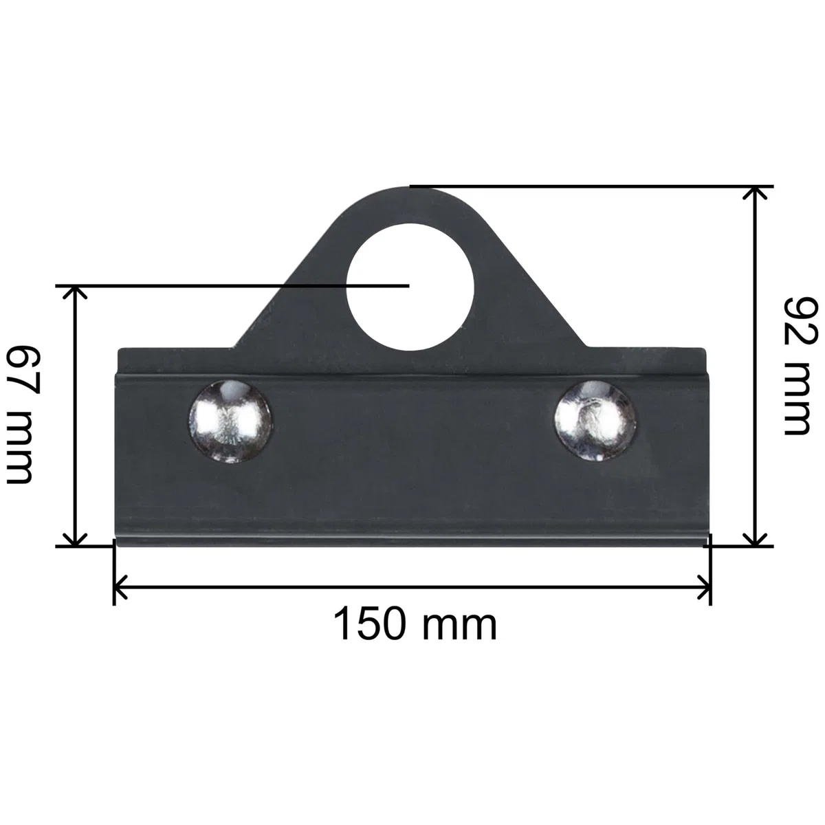 Parotec PARANEVE Kit Tubolare Completo 3,0 m (300 cm) - Per tetti a giunto aggraffato (doppio & angolare), click/snap – paraneve - 1 tubo, 3 supporti, 10 colori - RAL 3011 Rosso (classico)