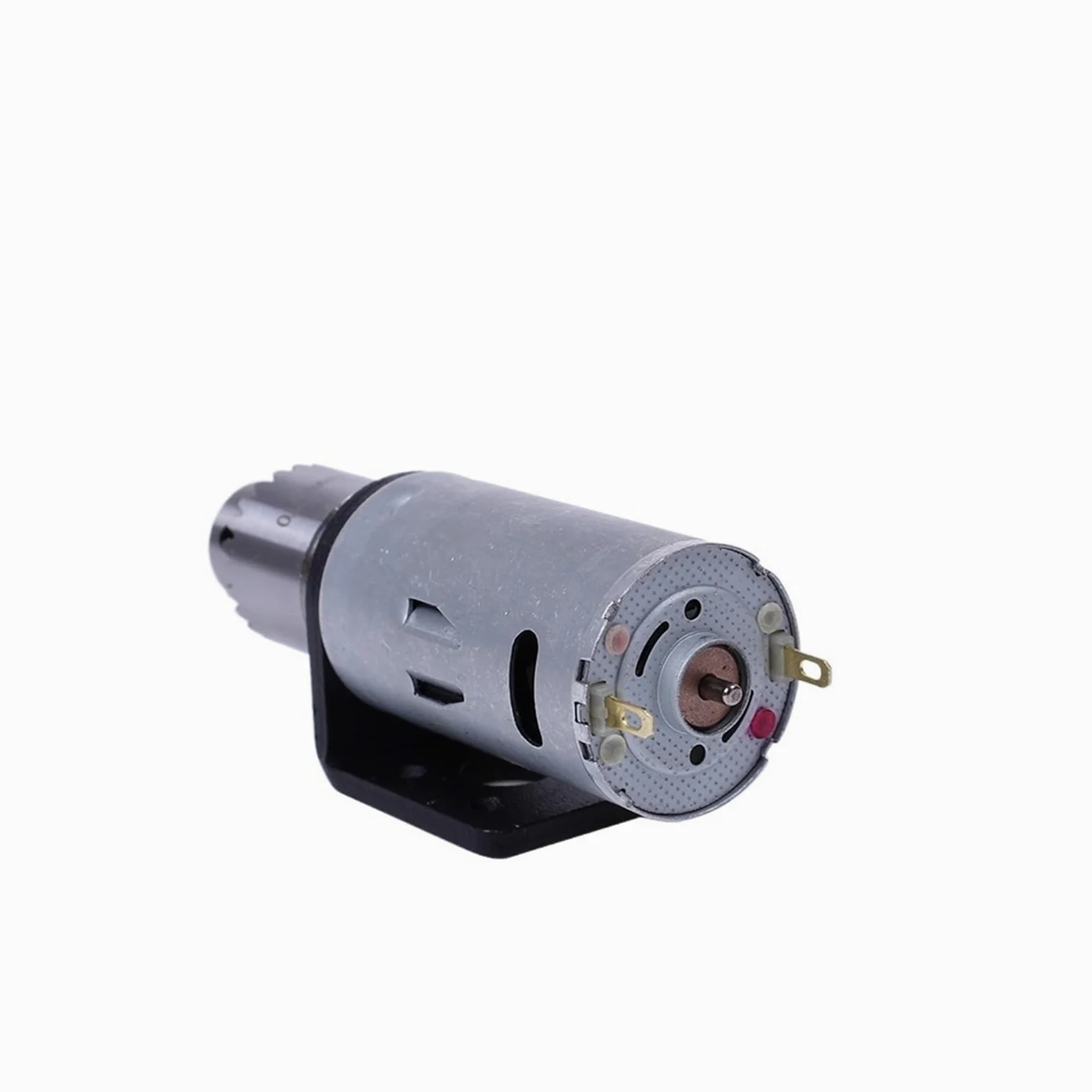 Mini trapano a colonna, trapano a colonna da banco Mini DC 5-12V Motore elettrico Trapano a mano Set di perforazione con punte elicoidali JTO Mandrini Supporto for staffa for PCB in legno per fai da t