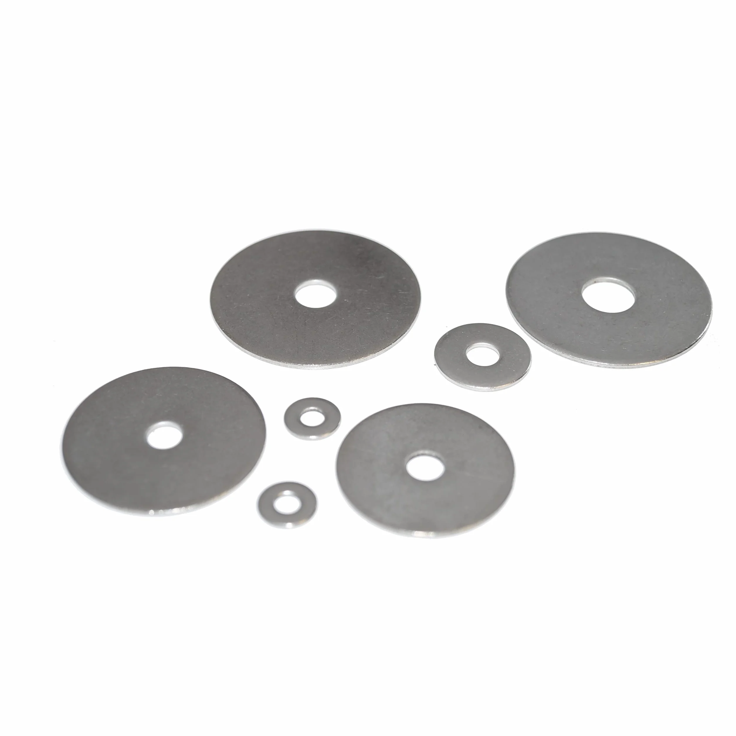 Rondelle per carrozzeria M12 in acciaio inox V2A, 6 pezzi, 12,5X55X1,5 mm, in acciaio inox A2 VA, rondelle per parafango, rondelle per carrozzeria